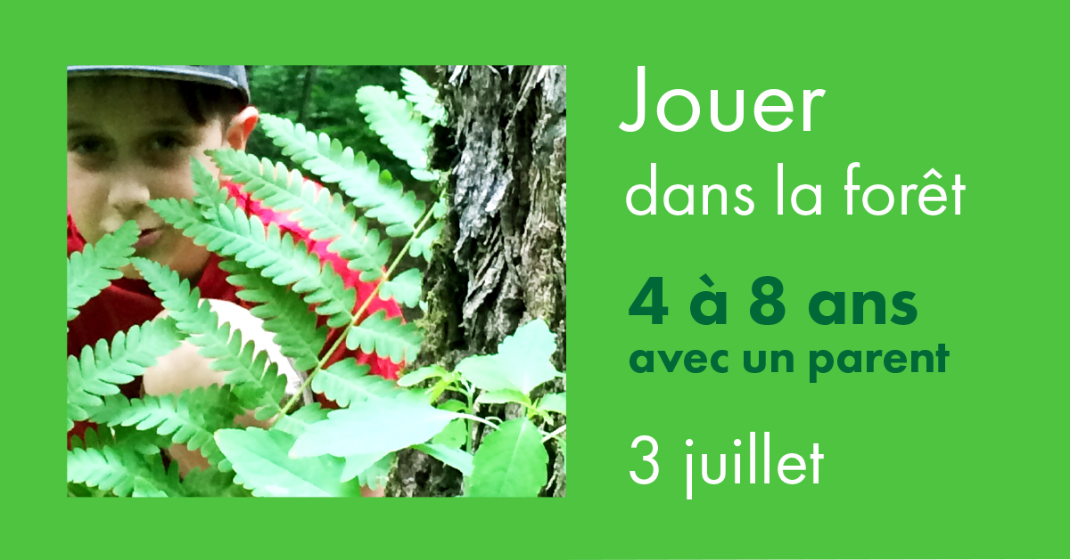 Jouer dans la foret
